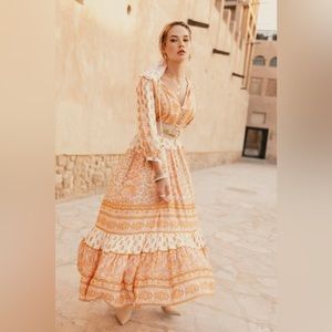 Arnhem Babylon maxi dress in sunray